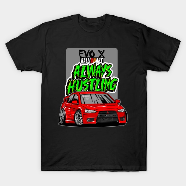 Evo X T-Shirt by itsTheBugz